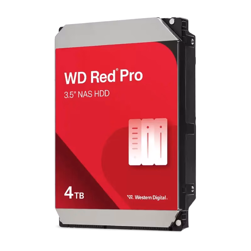 WD Red Pro NAS Hard Drive 4TB 3.5″ SATA | 3 Years Warranty