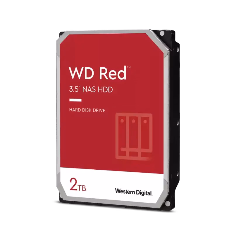 Western Digital Red NAS 3.5″ Sata 2TB HDD | 3 Years Warranty