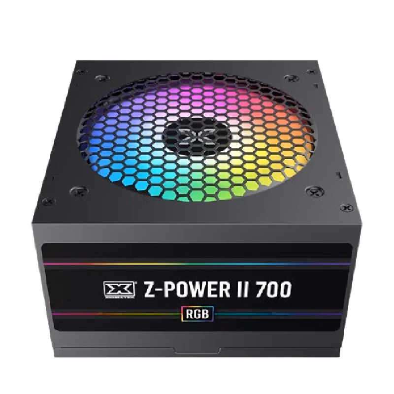XIGMATEK Z-Power II RGB 700 PSU Power Supply Non-Modular 500W Black | EN44557