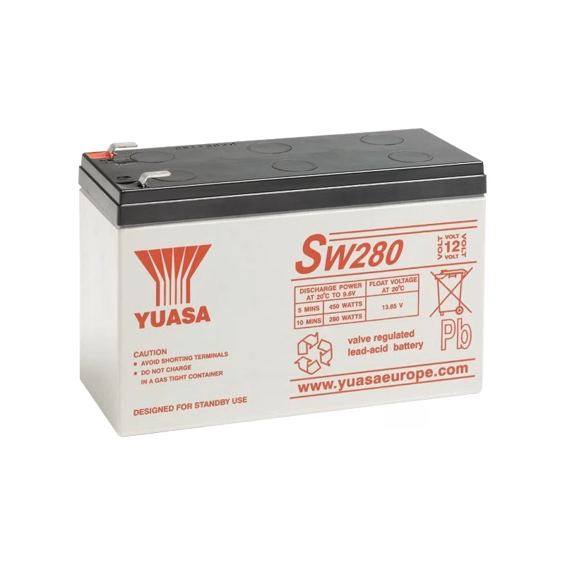 Yuasa SW280 Industrial VRLA Battery | 1 Year Warranty