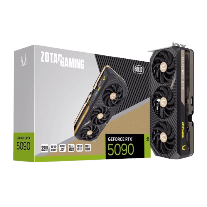 ZOTAC GAMING GeForce RTX 5090 SOLID Graphics Card | Tax Free