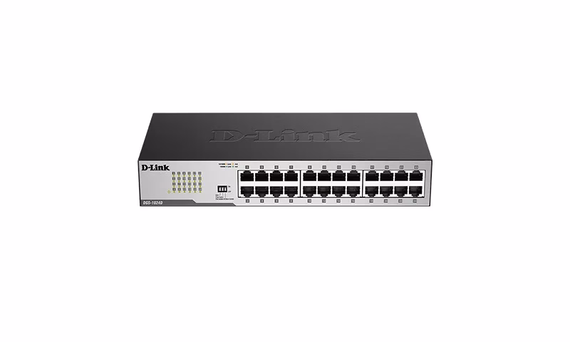 D-Link 24-Port Gigabit Desktop Switch DGS-1024D
