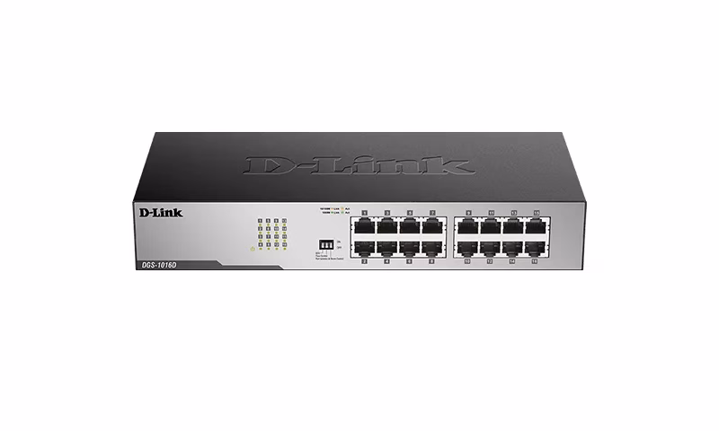 D-Link DGS-F1016D 16 Ports Gigabit Switch