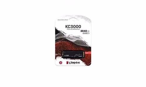 Kingston KC3000 2TB PCIe 4.0 NVMe SSD | SKC3000D/2048G