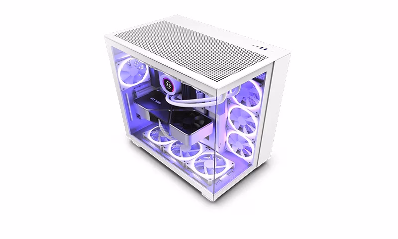 NZXT H9 CM-H91FW-01 Flow White Mid-Tower Case