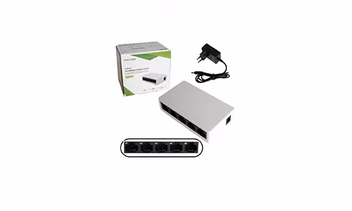 Pix-Link LV-SW05 Desktop Switch Wirelesss-N WiFi Repeater Booster Extender 100Mbps Router