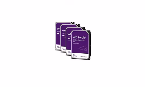 Sata WD Purple 3.5″ 14TB, 512MB – WD140PURZ | 3 Years Warranty