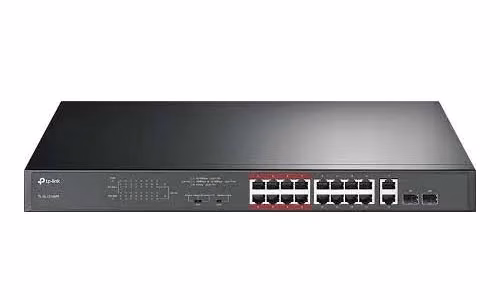 TL-SG1218MP 18-Port Gigabit Rackmount Switch with 16 PoE+