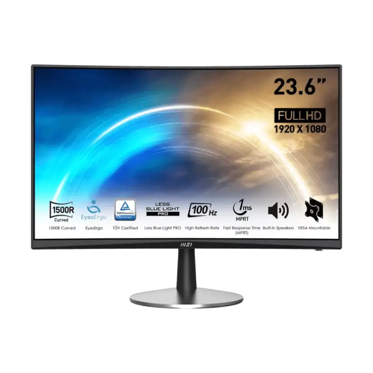 MSI Pro MP2422C 24″ 100Hz Curved Monitor