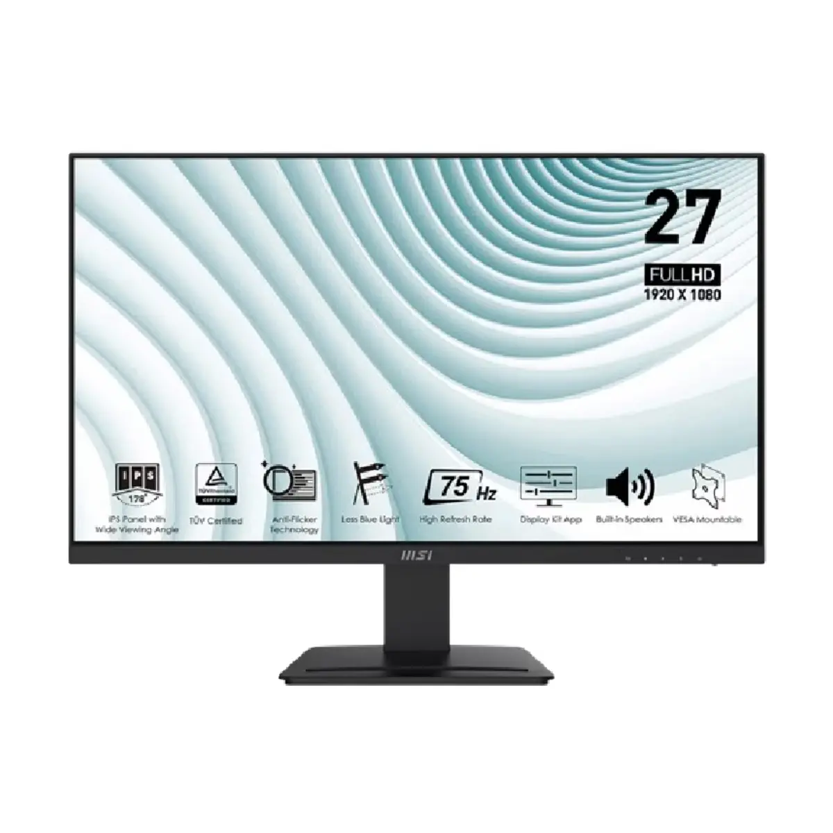 MSI Pro MP273 27″ FHD Monitor | 9S6-3PB4CH-001