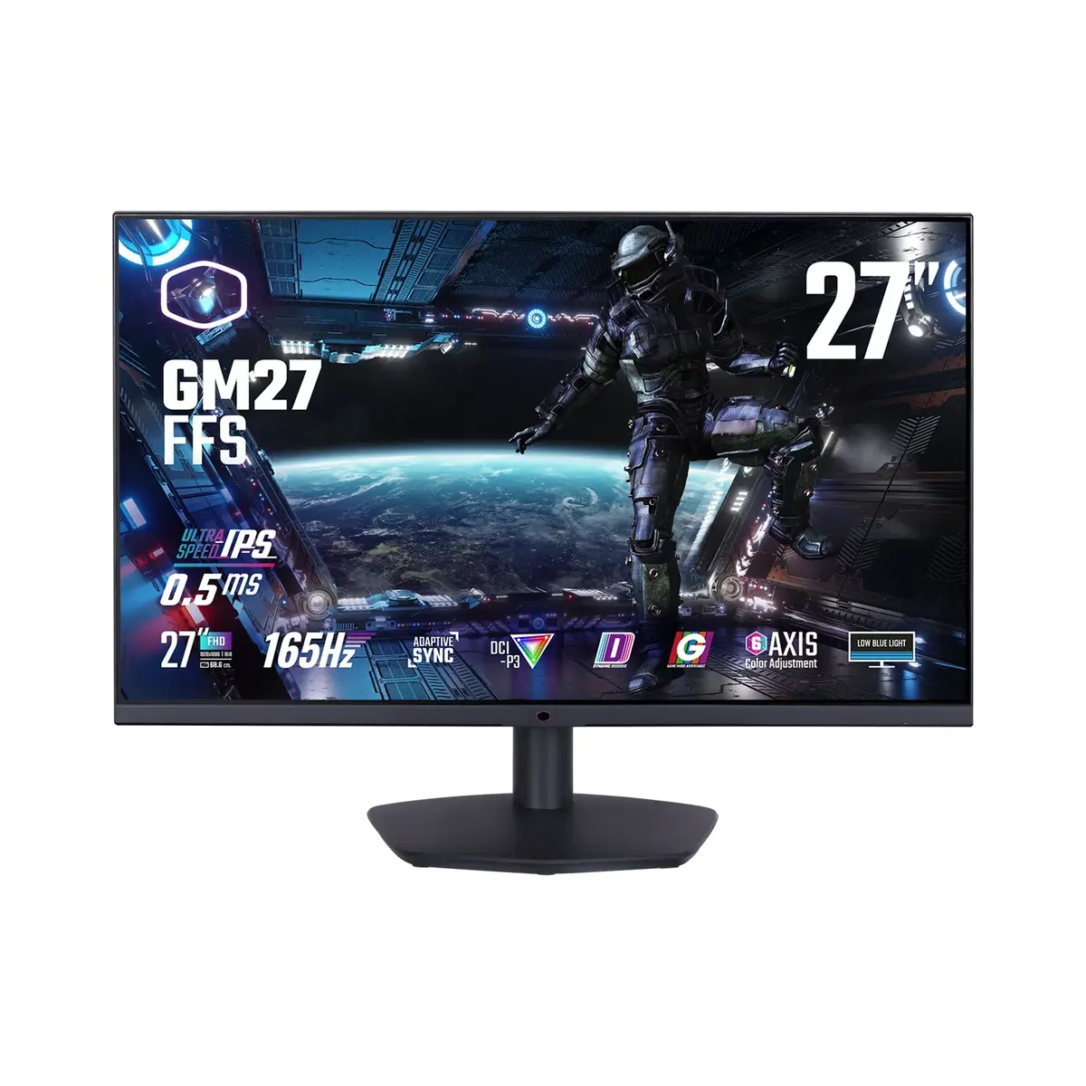 Cooler Master GM27-FFS 27″ 0.5ms IPS 165Hz Gaming CMI-GM27-FFS-EK