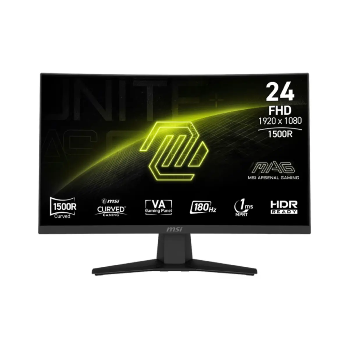 MSI MAG 244C 24″ FHD 180Hz Curved Gaming Monitor