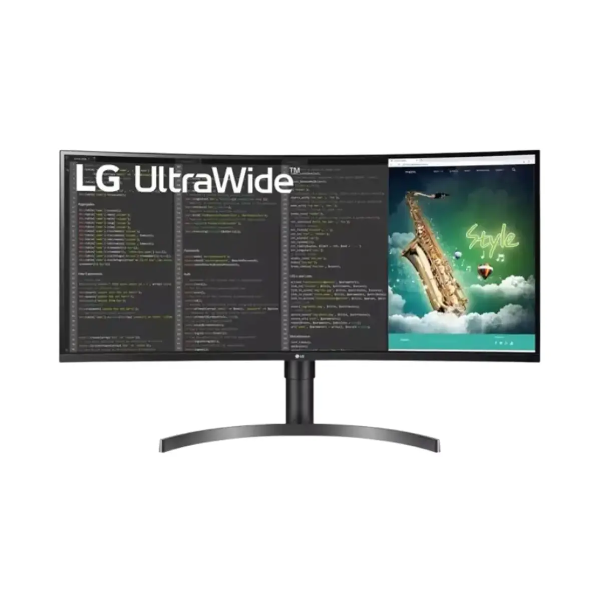 LG 35″ 100Hz Curved UltraWide QHD Monitor | 35WN65C-B