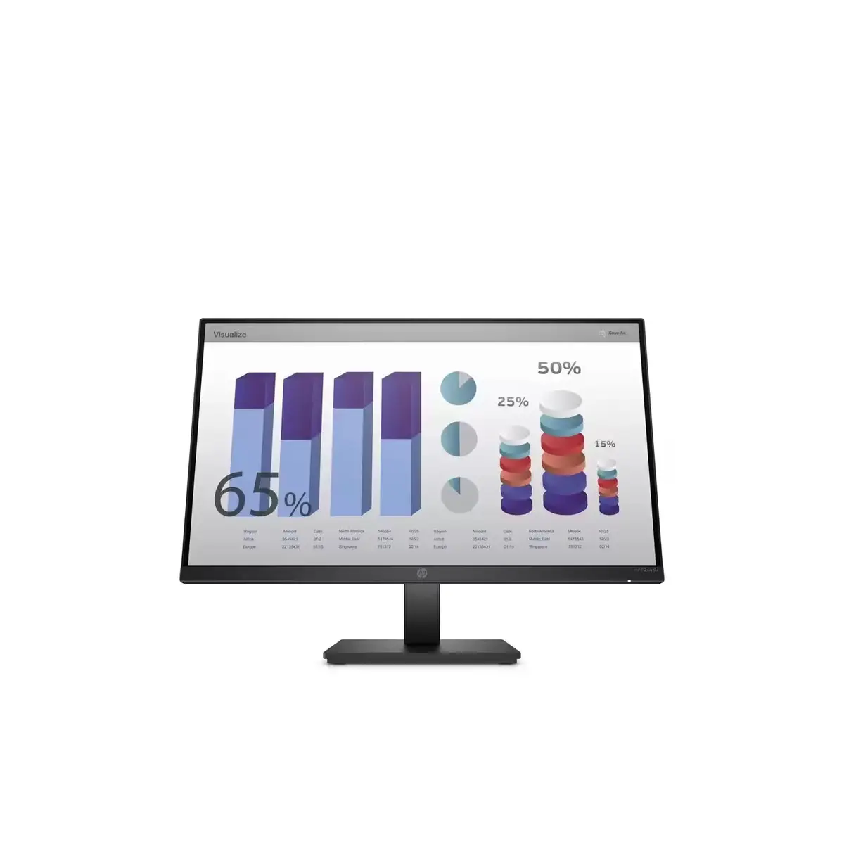 HP P24q G4 QHD Height Adjust Monitor 8MB10AA