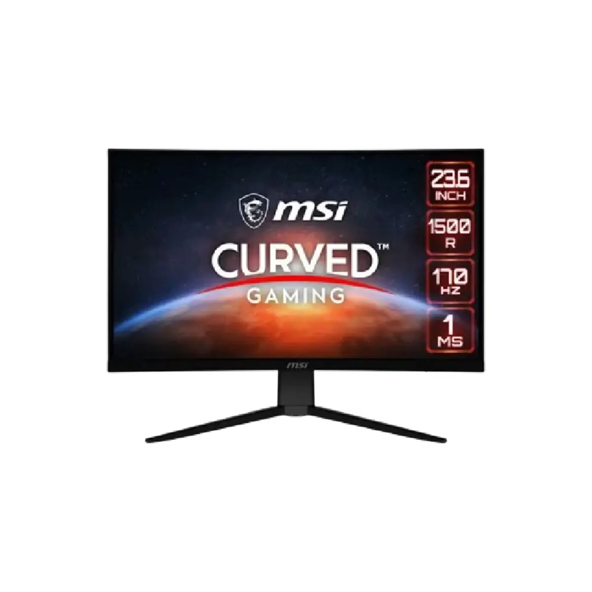 MSI G242C 23.6″ 170HZ FHD CURVED GAMING MONITOR