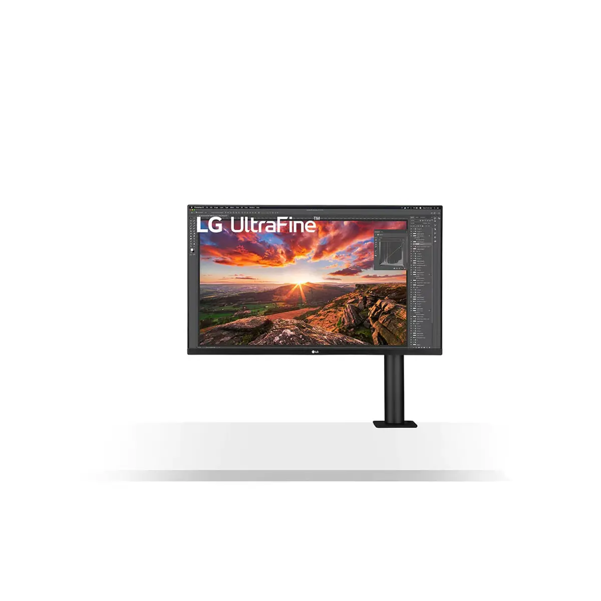 LG 32UN880-B 32 Inch UltraFine™ Display Ergo 4K HDR10 Monitor