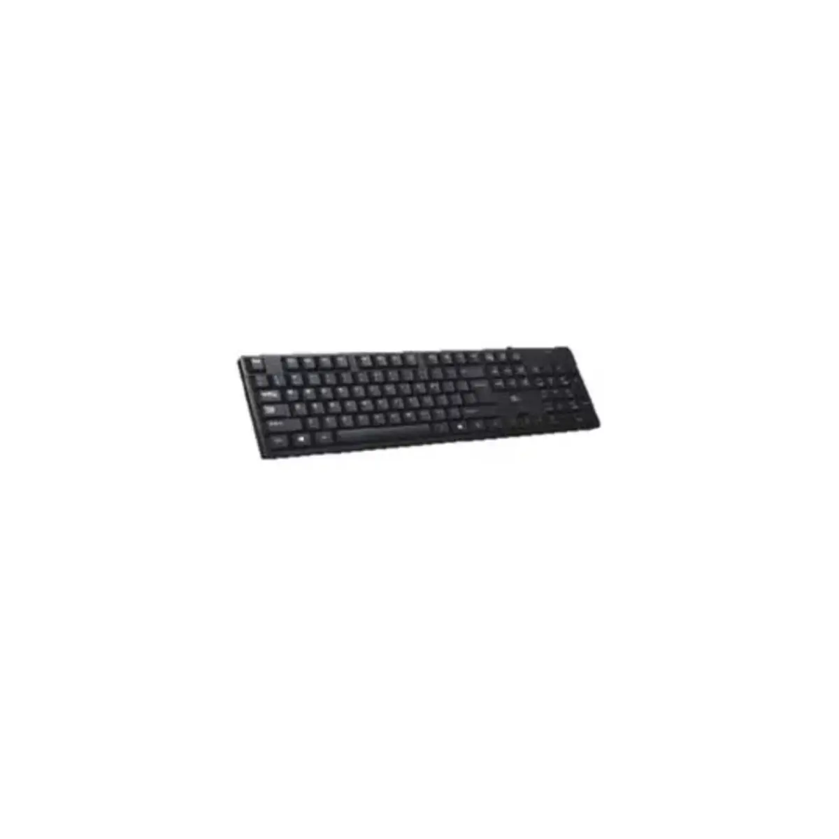 HEATZ USB Business Office Keyboard Black & Green – ZK03