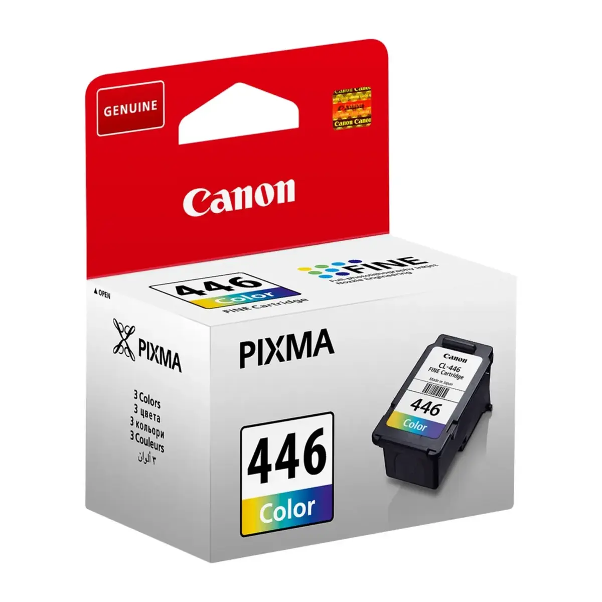 CANON Ink 446 for Inkjet Printing – CMY Tri Colour Pack image 2