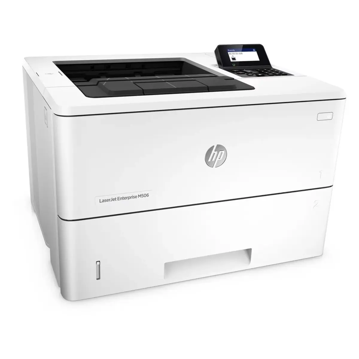 HP Printer Mono Laser / A4 Format F2A69A LJ Enterprise M506dn Speed 43ppm, Res 1200dpi, 540MHz processor, 128MB Memory, Duty Cycle 150,000 pages, USB2.0, Duplex, Tray, Network,