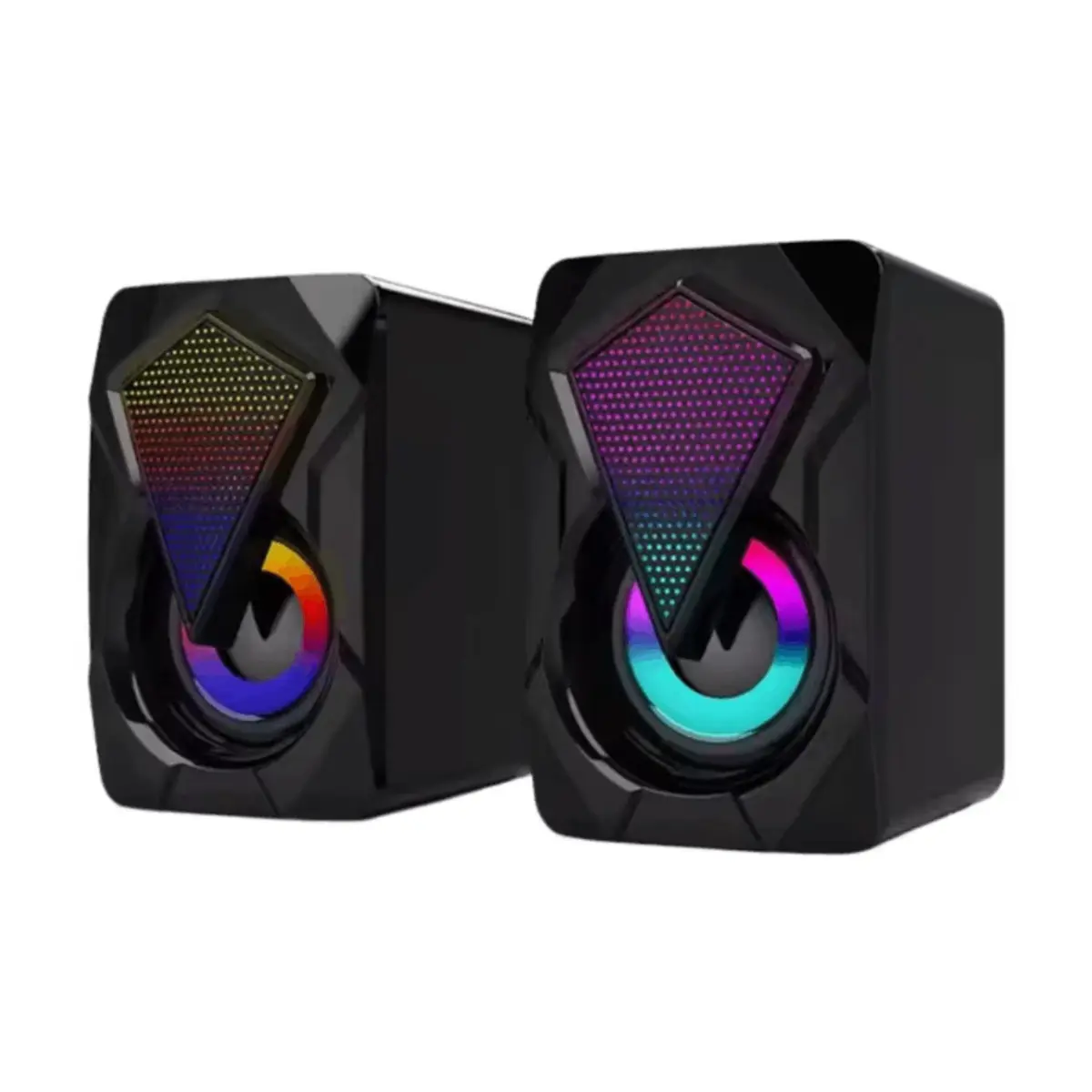 Bajeal X2 RGB Dual PC Speaker Wired 2.0 USB + Jack | Tax Free
