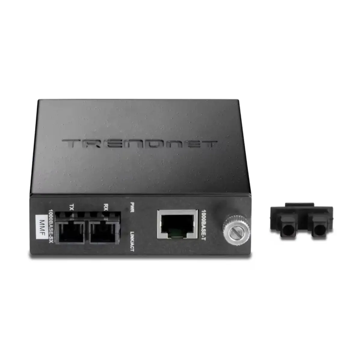 Trendnet Intelligent 1000Base-T to 1000Base-SX Multi-Mode SC Fiber Converter | TFC-1000MSC