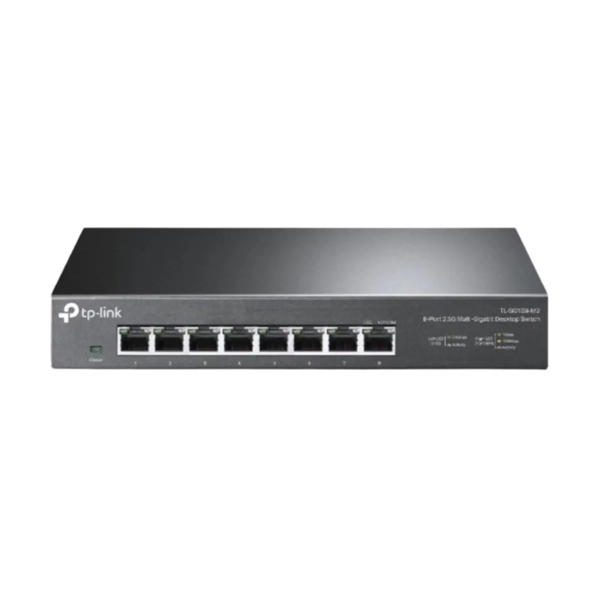 TP-Link Switch 8 Port 2.5G Multi-Gigabit Desktop Switch | TL-SG108-M2