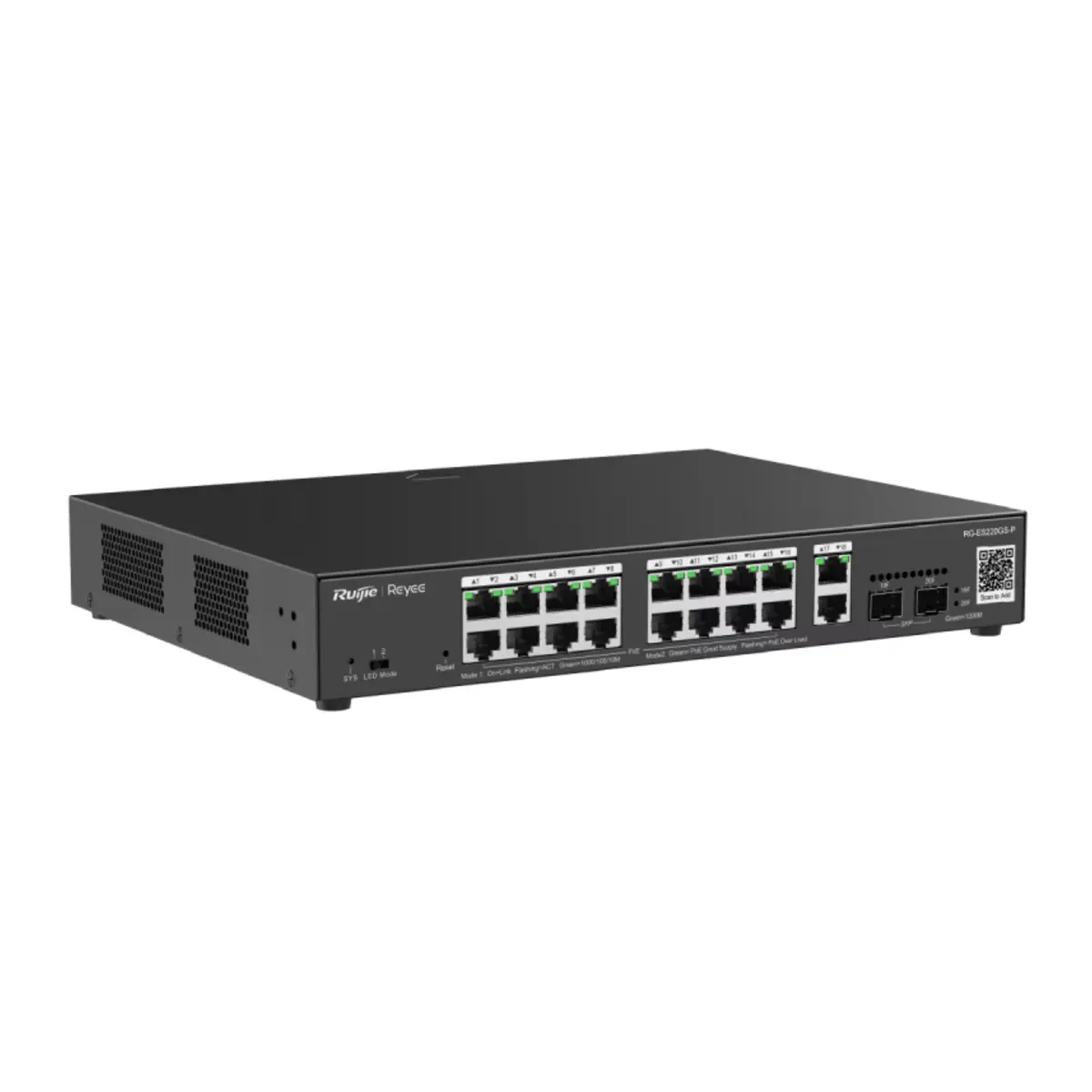 Ruijie Reyee RG-ES220GS-P 20-Port Gigabit Smart Cloud Managed PoE Switch | Tax Included
