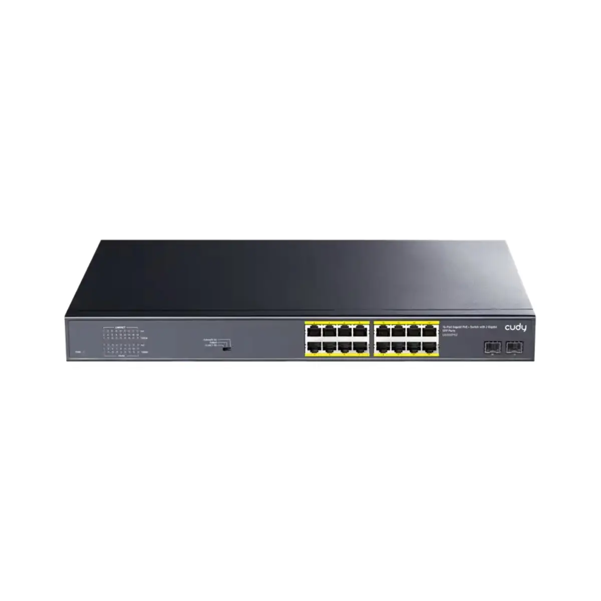 Cudy 16-Port PoE+ Switch – 2 Gigabit SFP Ports | GS1020PS2