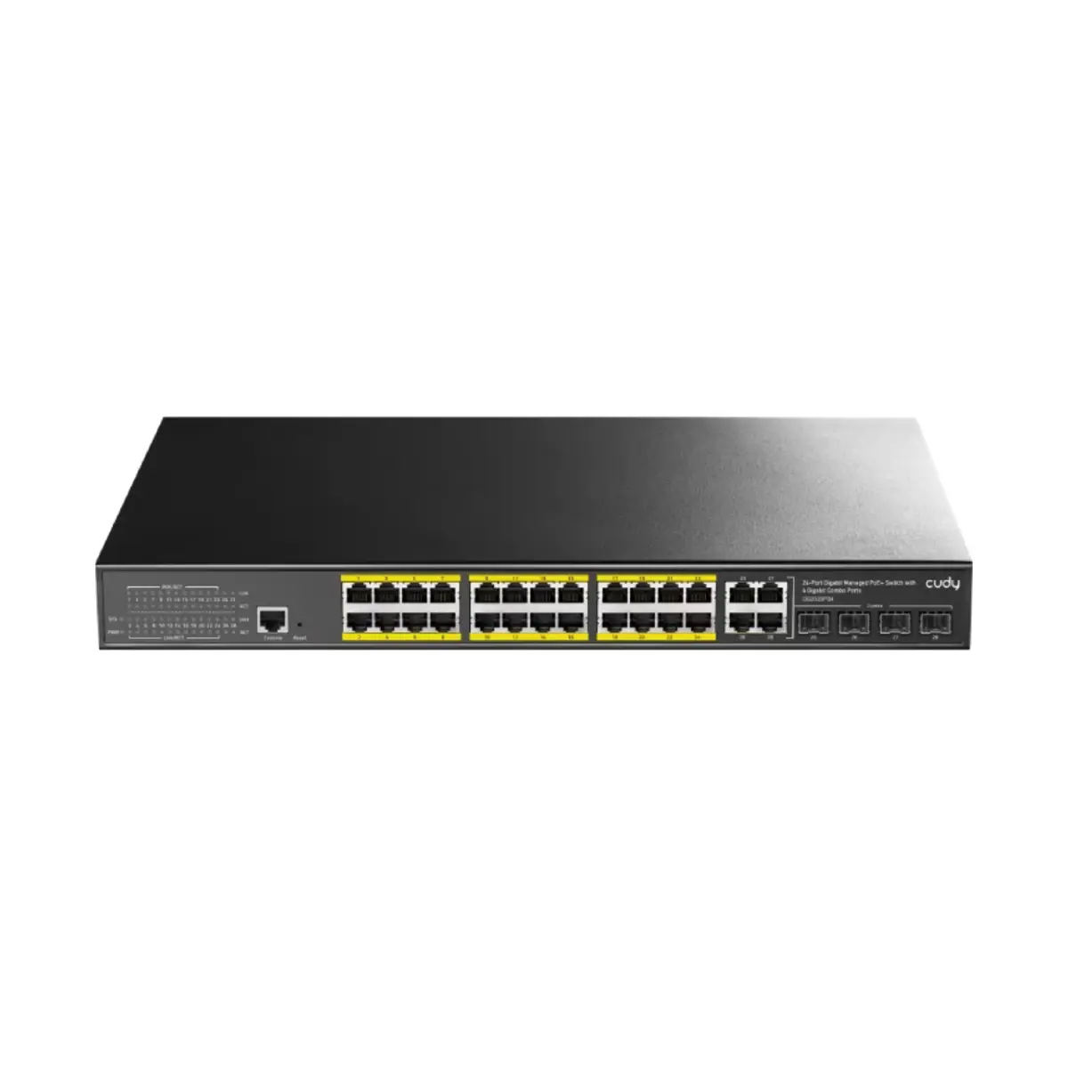 Cudy 24-Port Gigabit Managed PoE+ Switch | GS2028PS4 300W