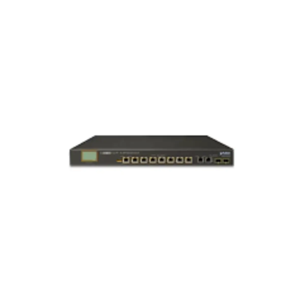 GSW-1222VUP Planet 8-Port 10/100/1000T Ultra PoE + 2-Port 10/100/1000T + 2-Port 1000X SFP Switch with LCD PoE Monitor / 380W