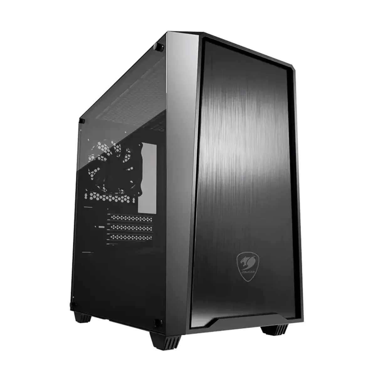 Cougar Elegant And Compact Mini Tower Case With Tempered Glass Side Window | MG130-G