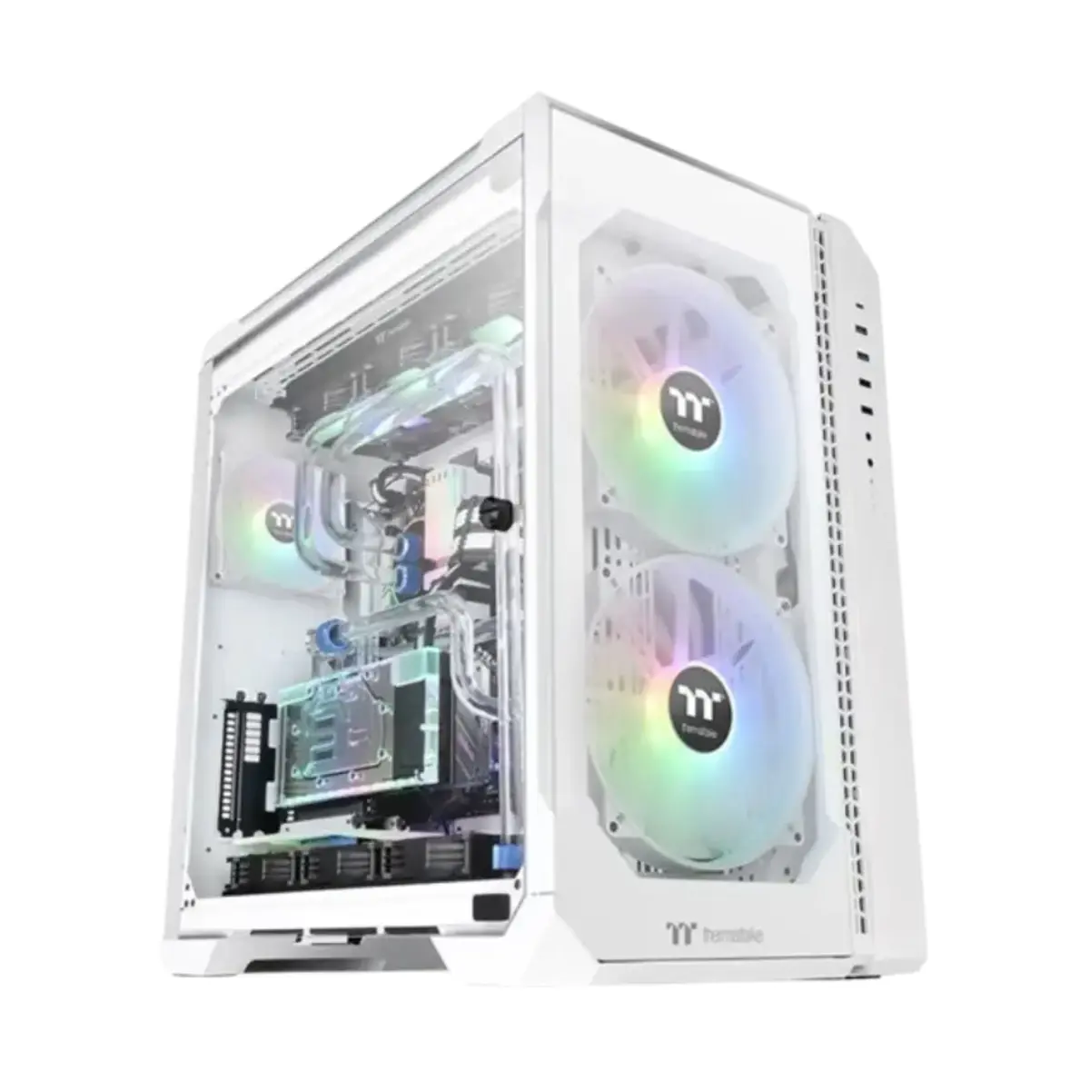 Thermaltake View 51 Tempered Glass ARGB Snow Full Tower Chassis