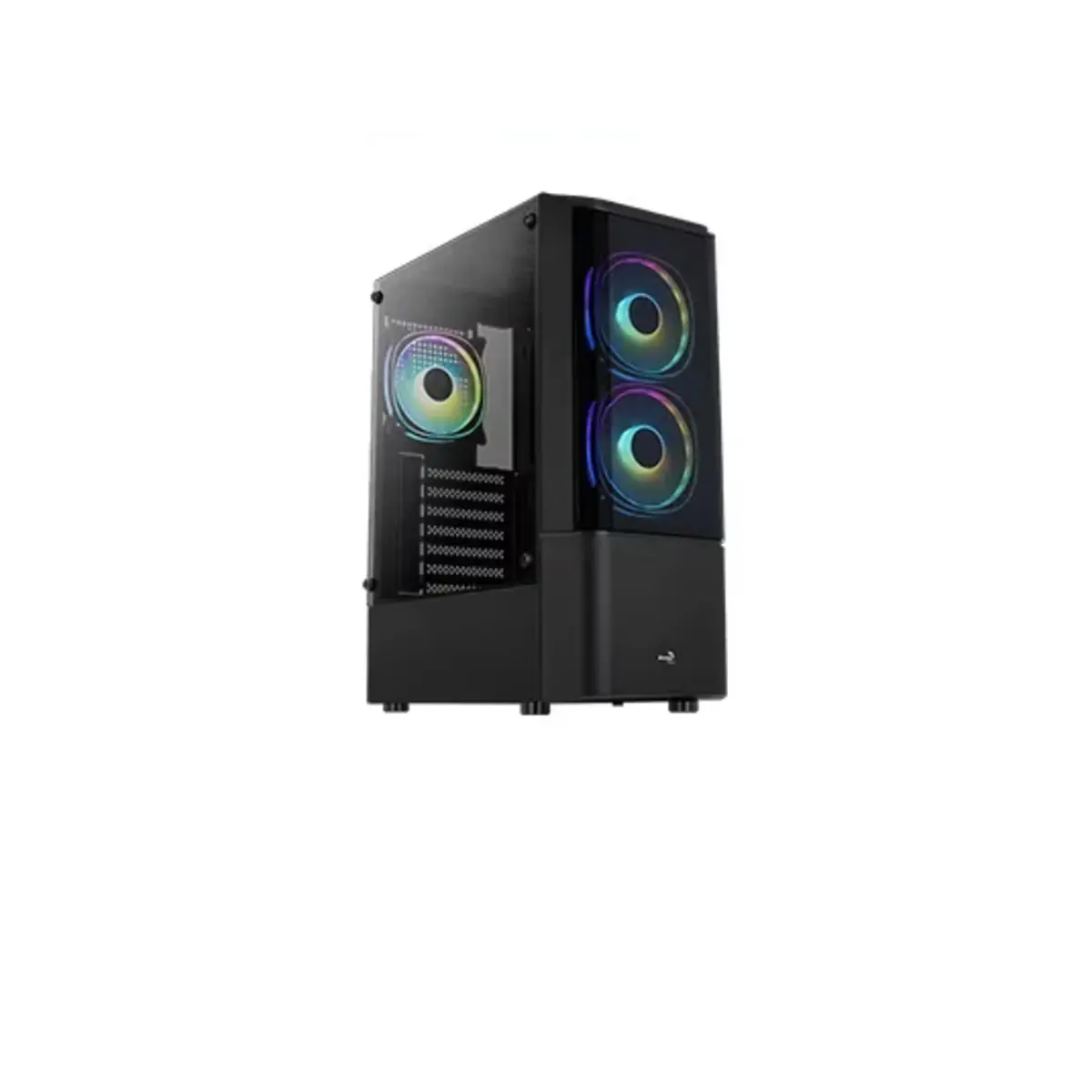 Aerocool Gaming Case Quantum 3*RGB FAN Tempered Glass Full Window