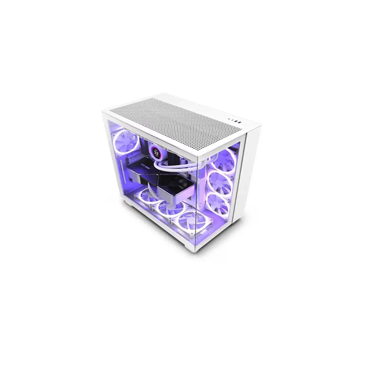 NZXT H9 CM-H91FW-01 Flow White Mid-Tower Case