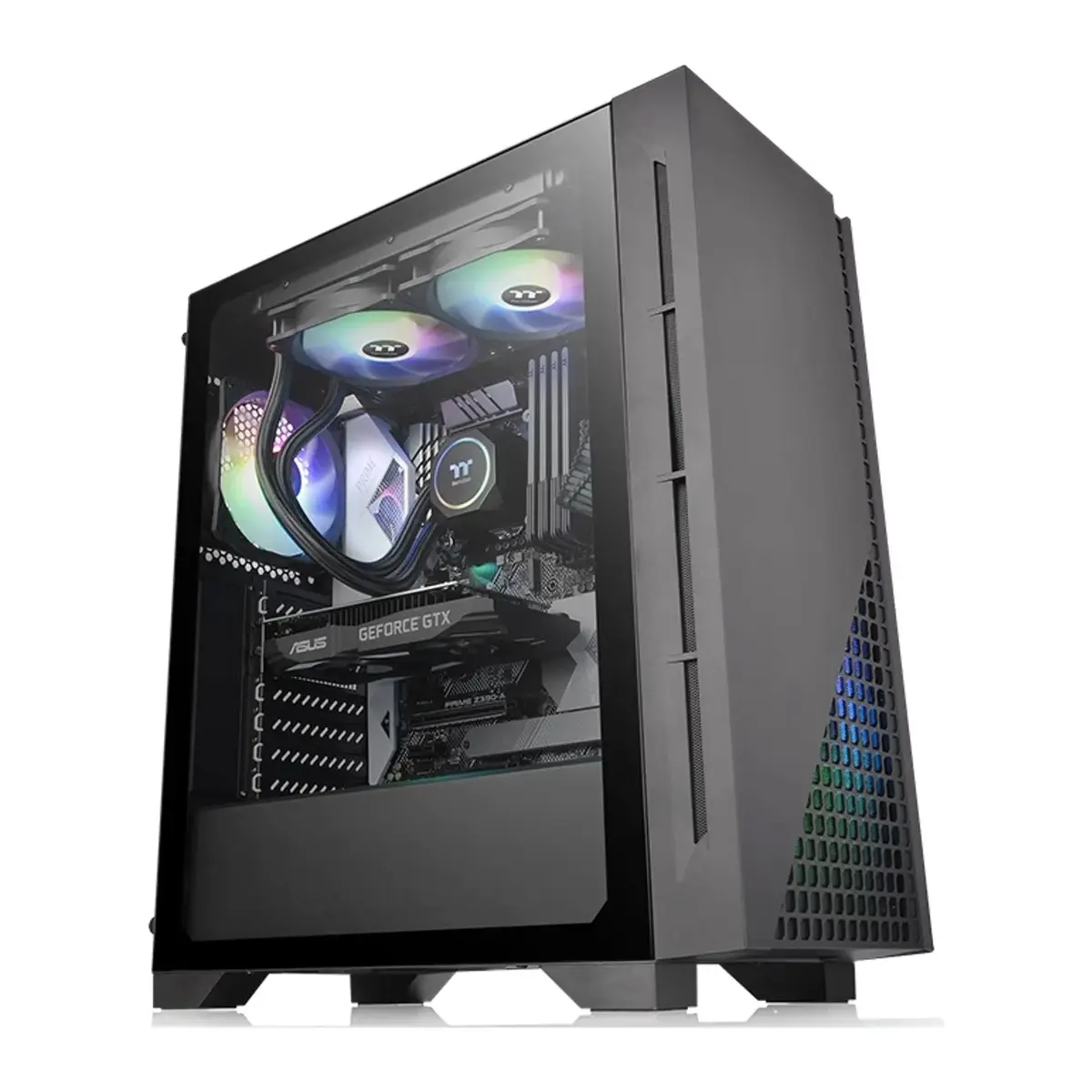 ThermalTake H330 Tempered Glass Mid-Tower Chassis CA-1R8-00M1WN-00