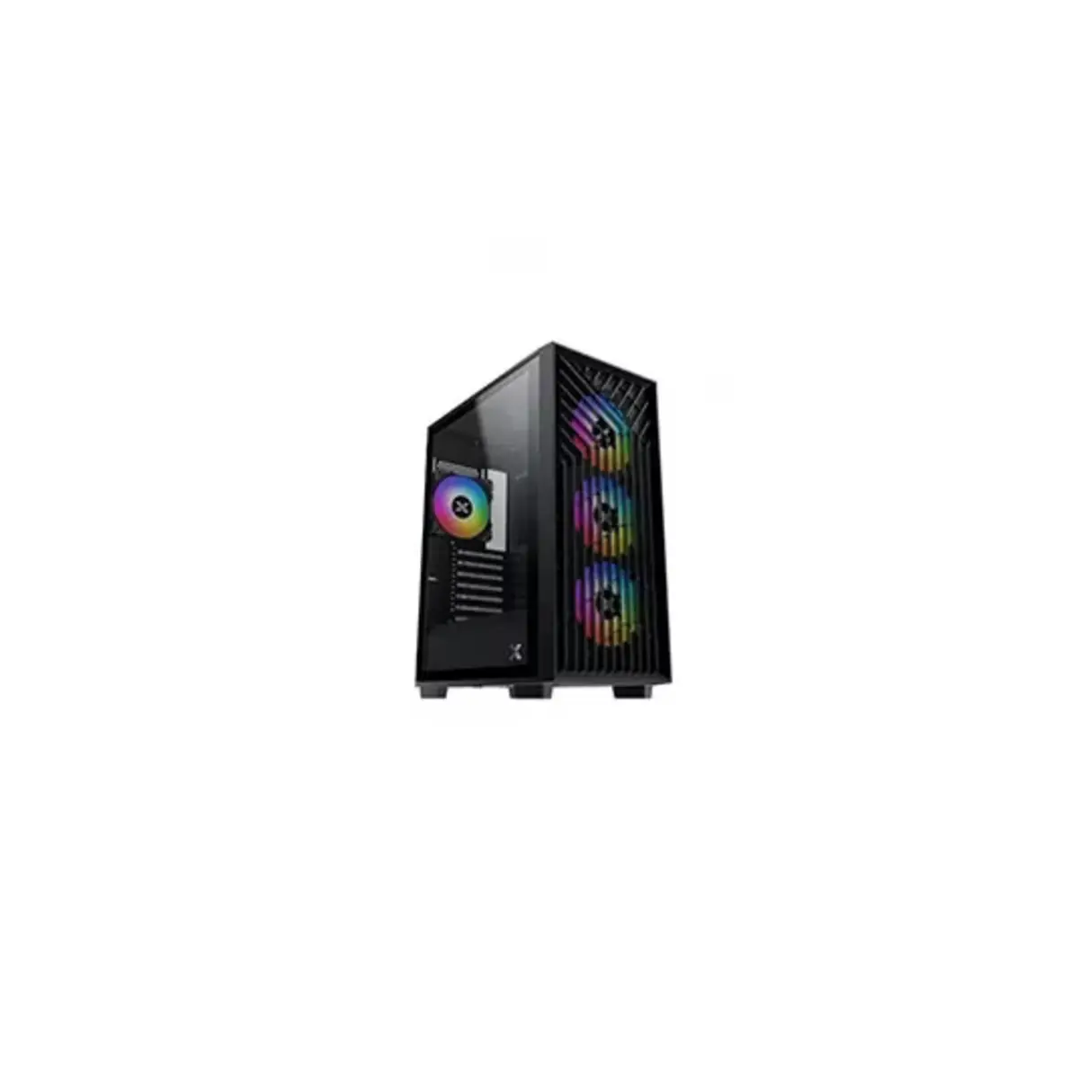 Xigmatek LUX G Black Metal Grey RGB Fans Galaxy II