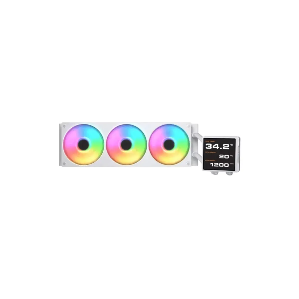 Cougar Poseidon Vistek Pro ARGB Liquid Cooler | White