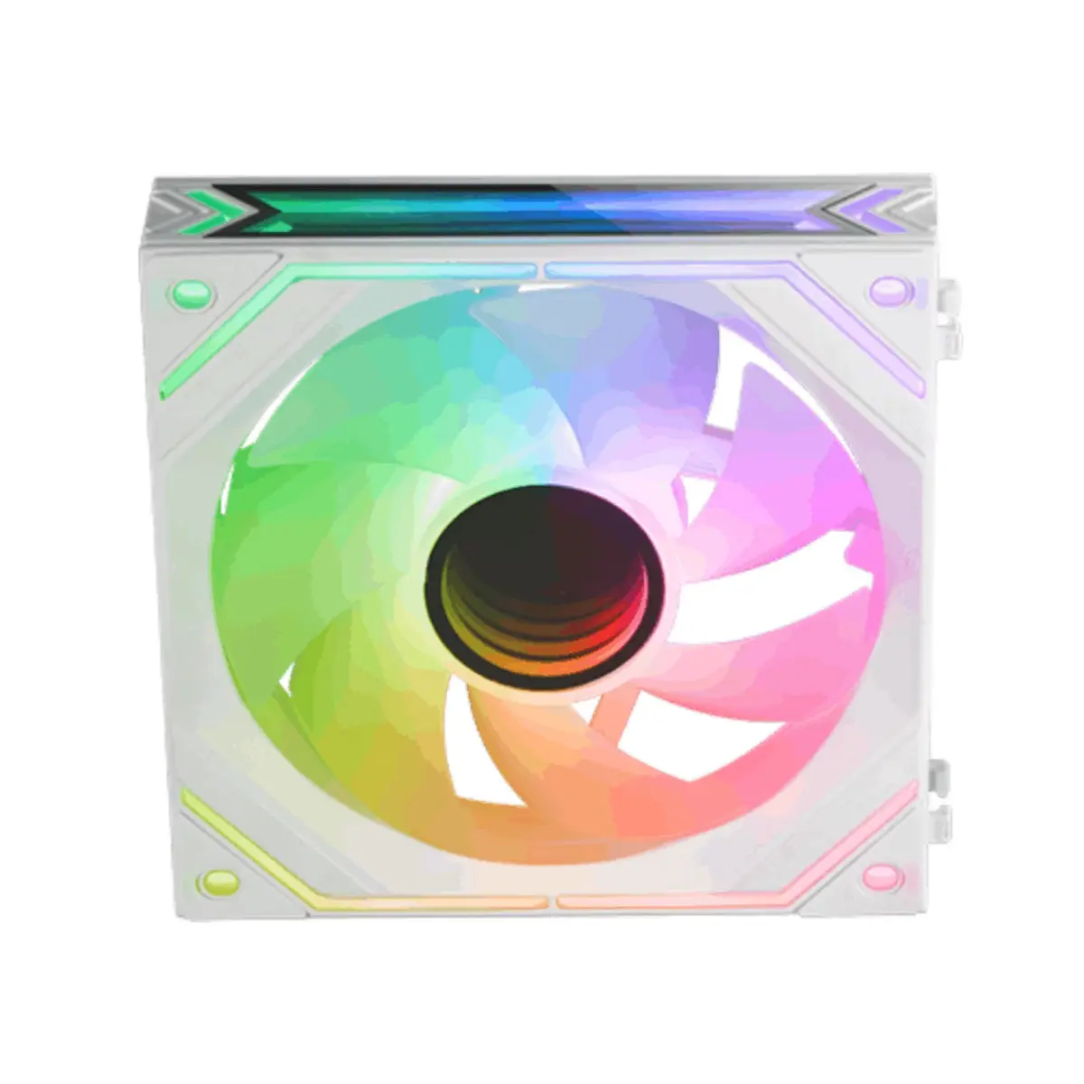 Mars Gaming MF-LINKFINITYW Modular PWM Fan | White | Tax Free