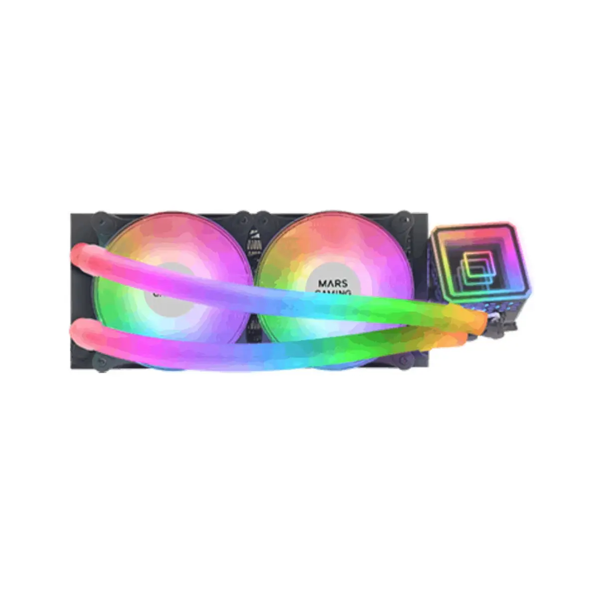 Mars Gaming ML-ULTRA240 Premium Liquid Cooling Kit | Back | Tax Free