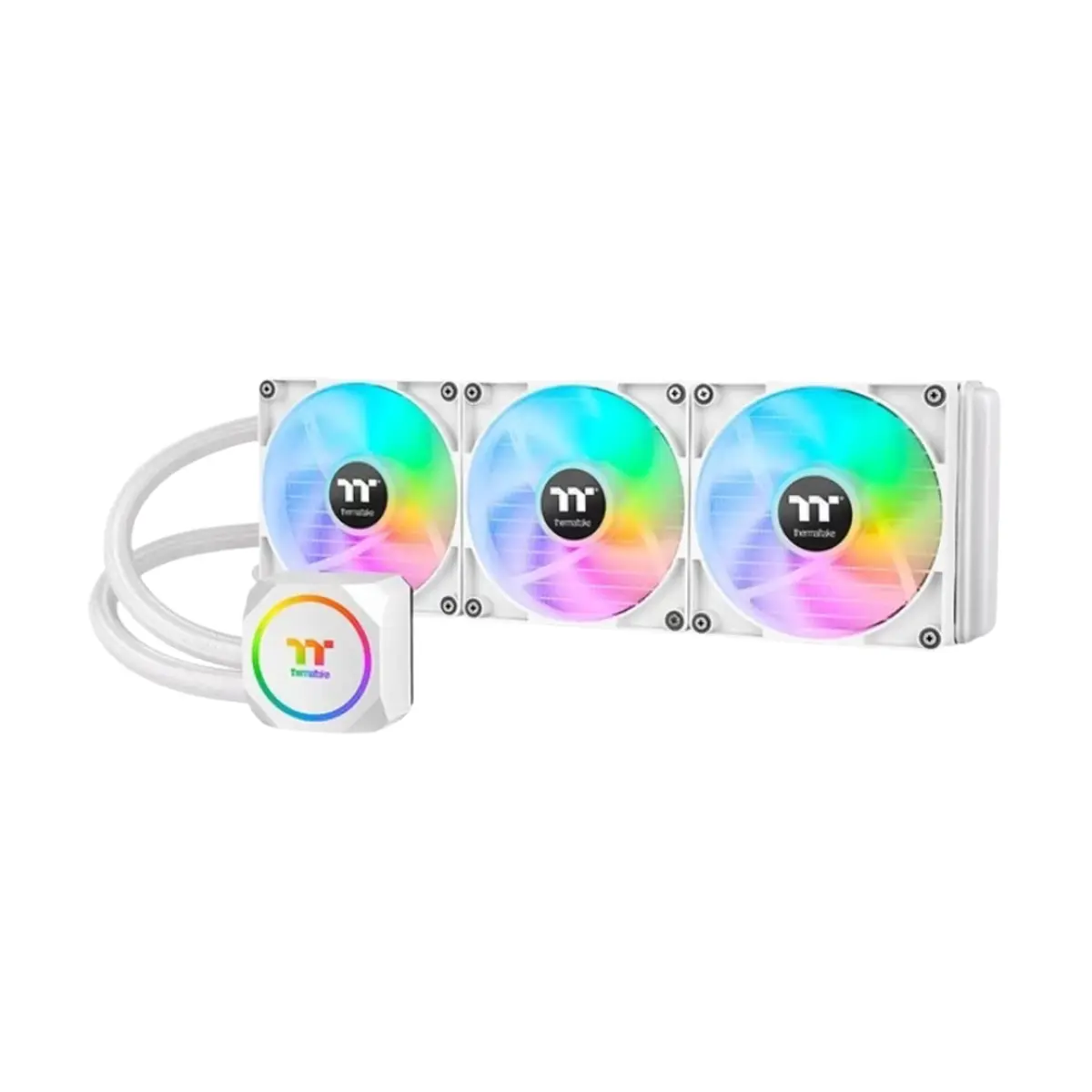 Thermaltake TH420 ARGB Sync All-In-One Liquid Cooler – Snow | CL-W369-PL14SW-A