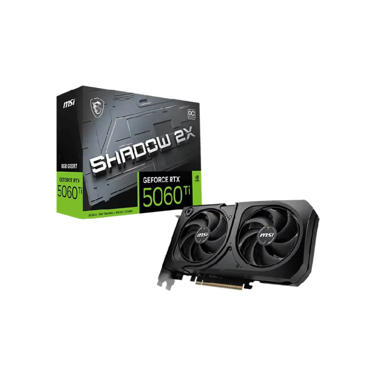 GeForce RTX 5060 Ti 8G SHADOW 2X OC PLUS | 2 Years Warranty | Tax Included
