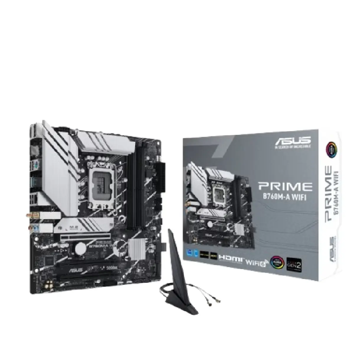 ASUS PRIME B760M-A WIFI DDR5 mATX Motherboard | B760M-A-WIFI