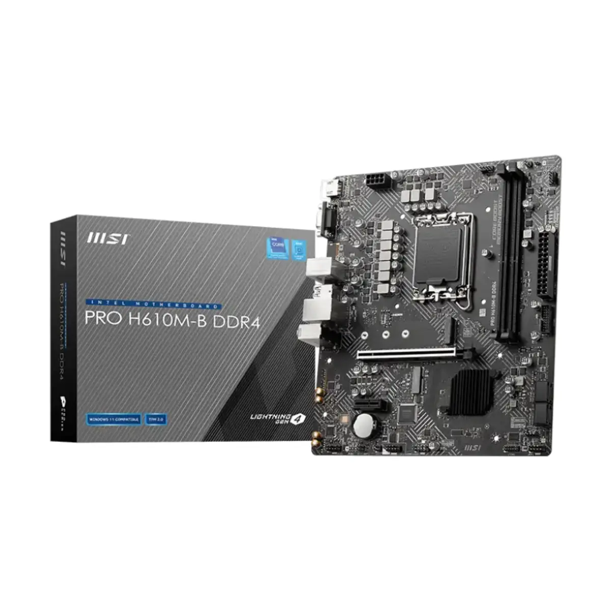 MSI PRO H610M-B DDR4 Motherboard | 911-7D46-022