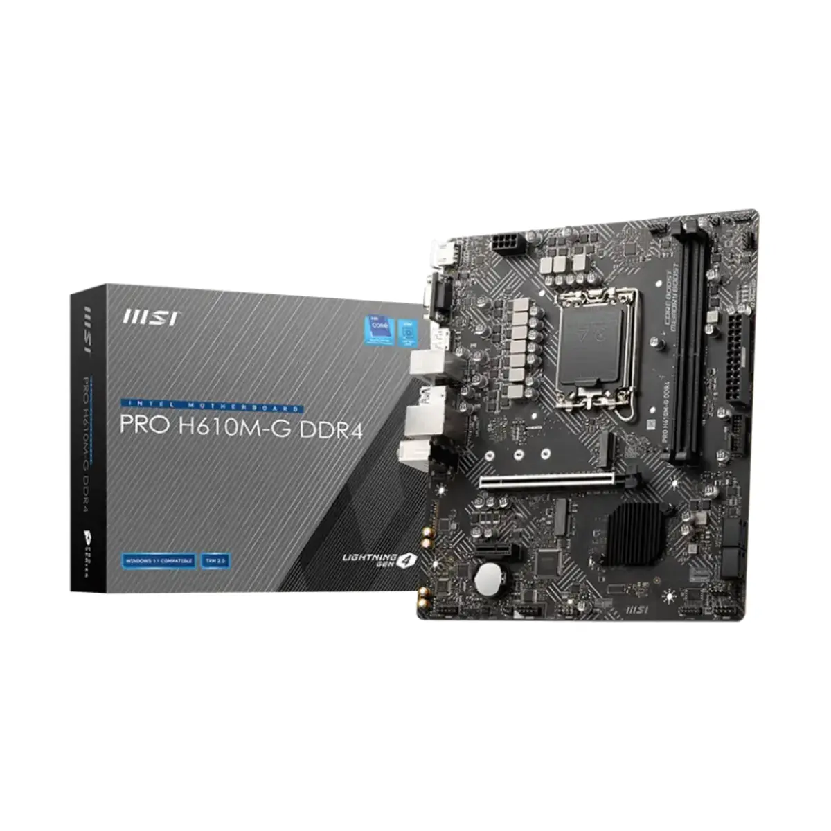 MSI PRO H610M-G DDR4 Motherboard | 911-7D46-031