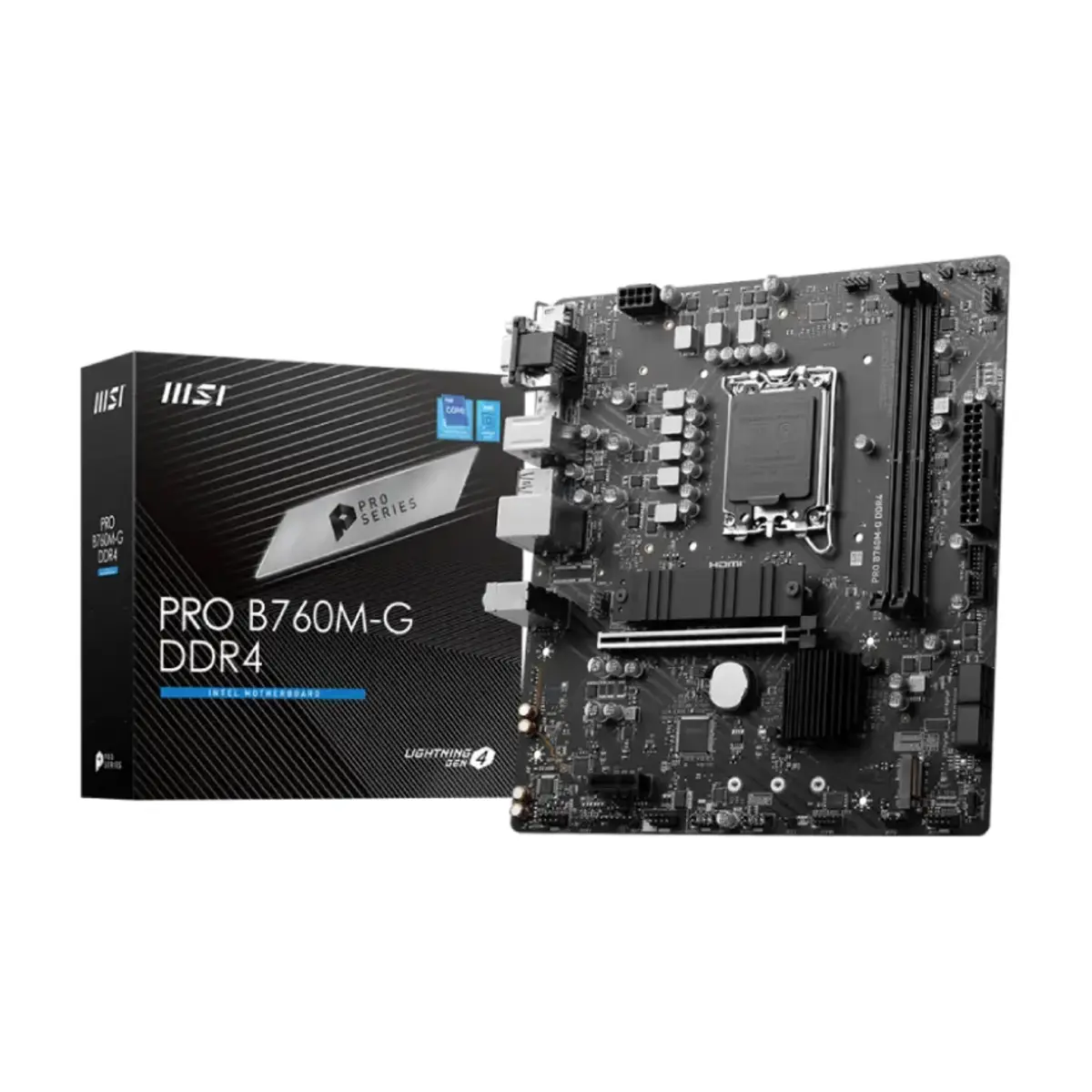 MSI PRO B760M-G DDR4 Motherboard | 911-7D90-016
