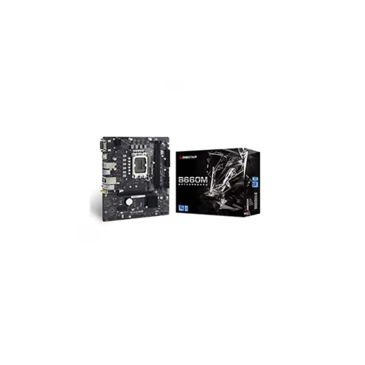 Biostar Motherboard 12TH GEN 2DIMM DDR4 B660MX-E