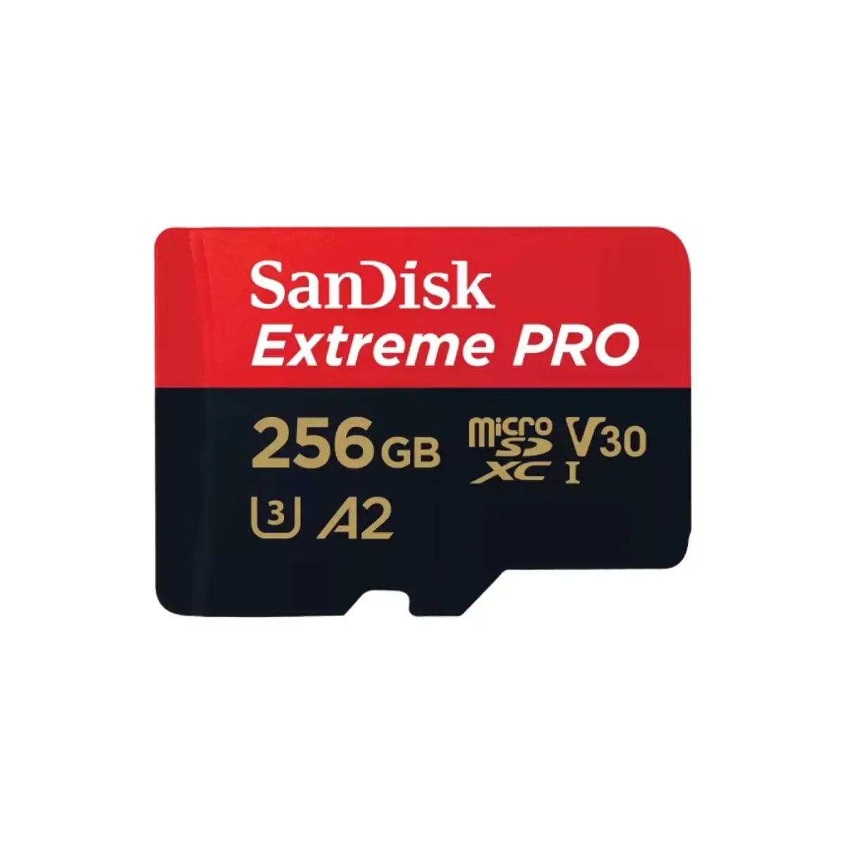 Model Number: SDSQXCD-256G-GN6MA SanDisk Extreme PRO microSDXC™ UHS-I CARD – 256GB | SDSQXCD-256G-GN6MA
