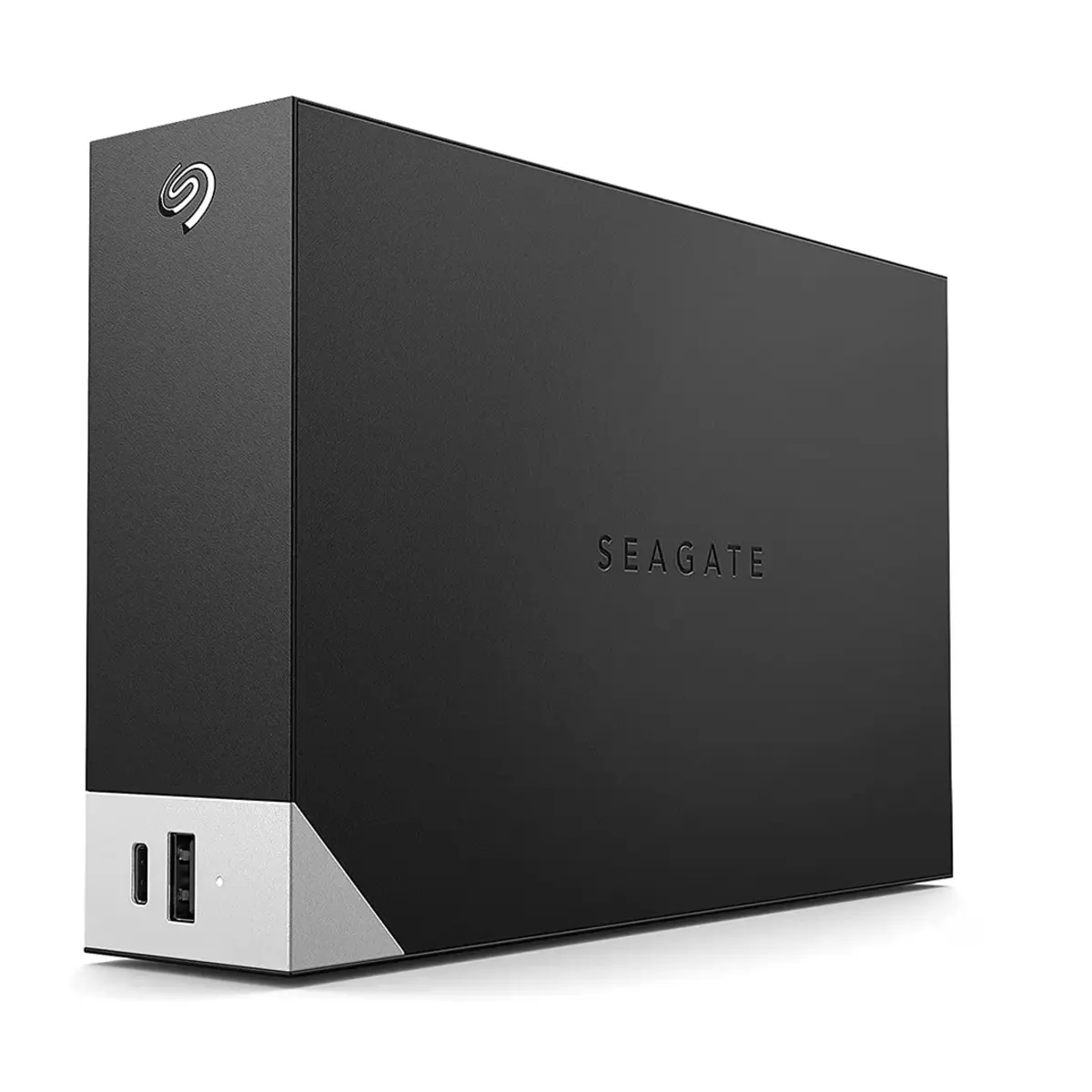 Seagate 10TB One Touch Desktop External Drive with Built-In Hub Black STLC10000400