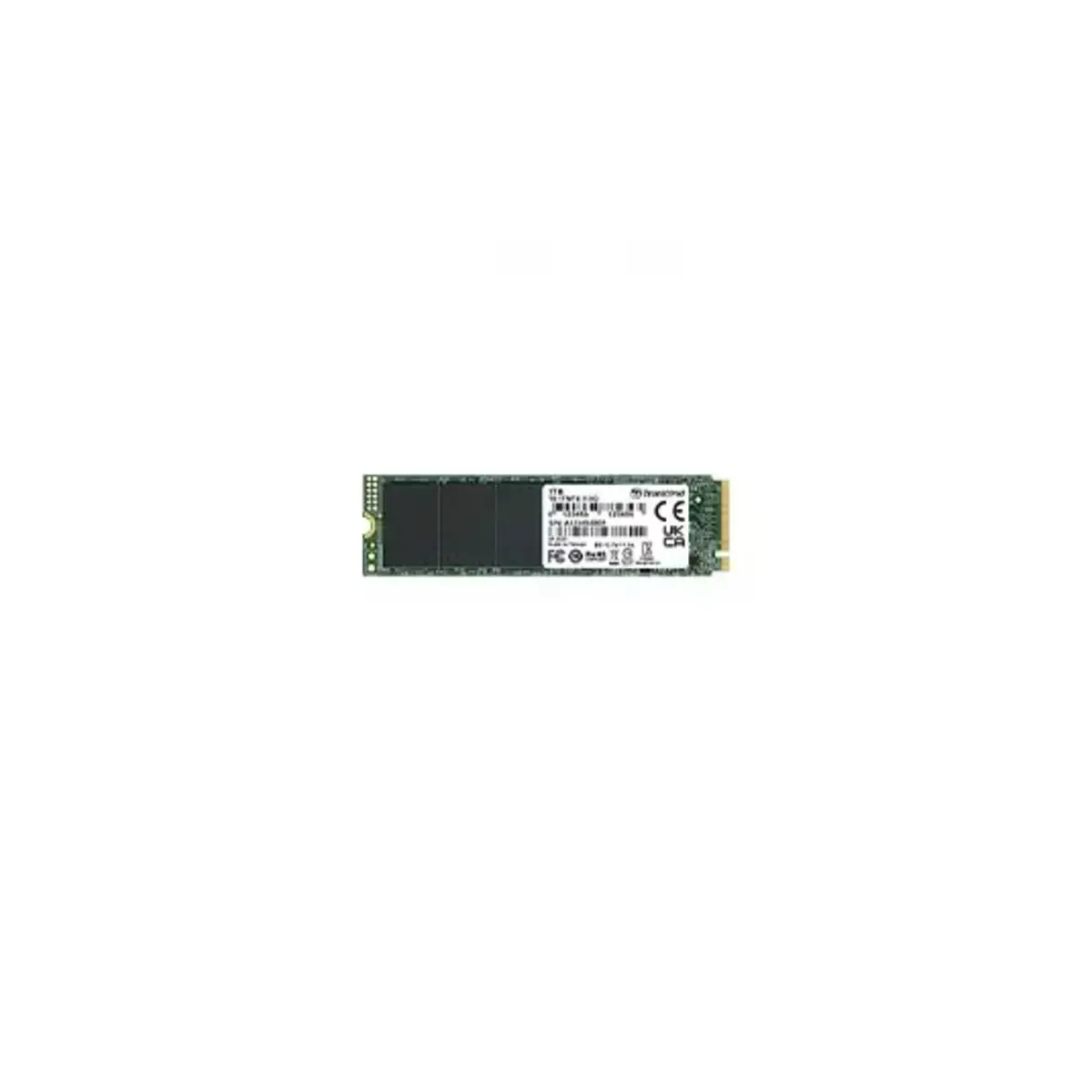 TRANSCEND SSD M.2 2280 PCIE NVME 1TB – TS1TMTE110Q | 2 Years Warranty