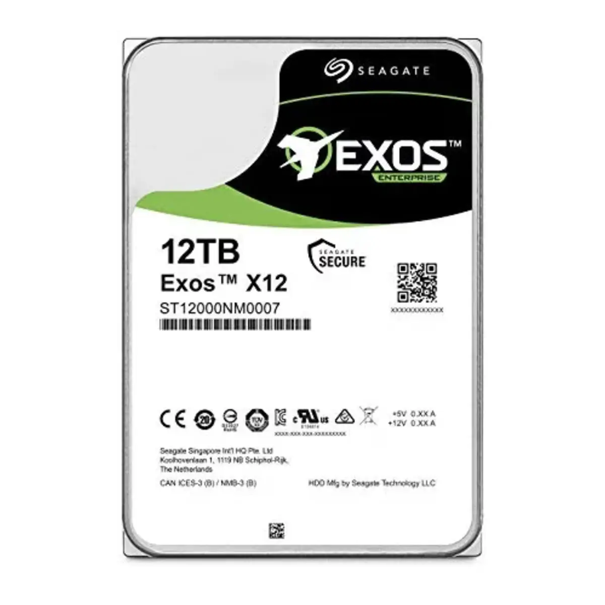 Seagate Sata III ST12000NM0008 3.5″ Sata Enterprise 12TB, 256MB